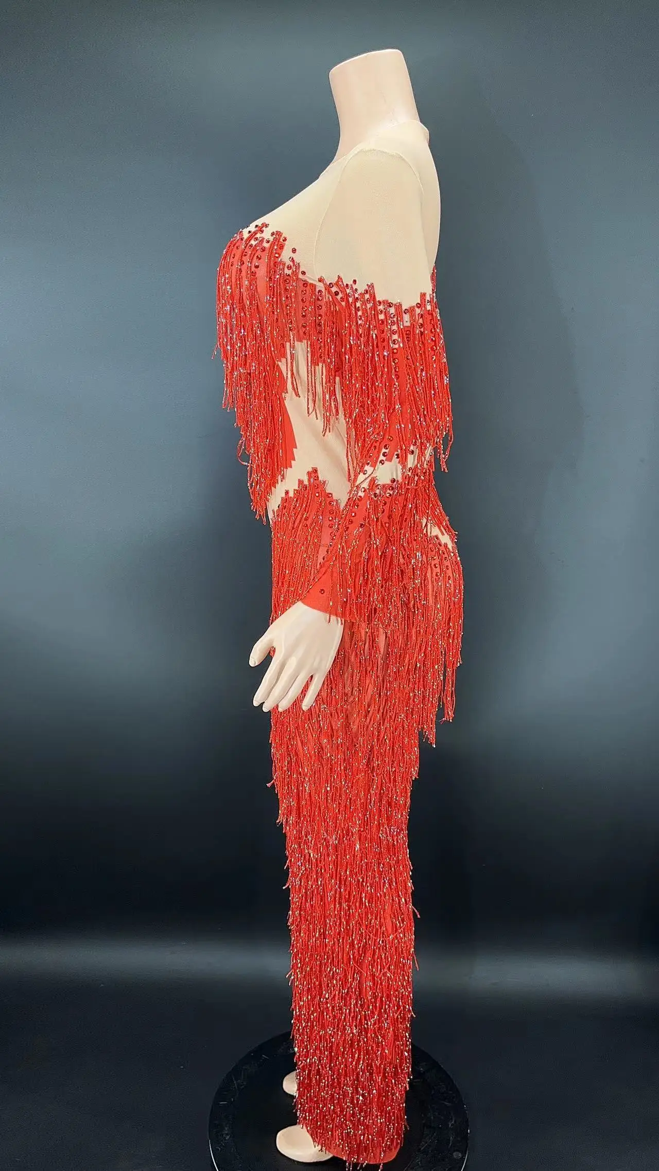 fitted lace wedding dress Dora Red Dress