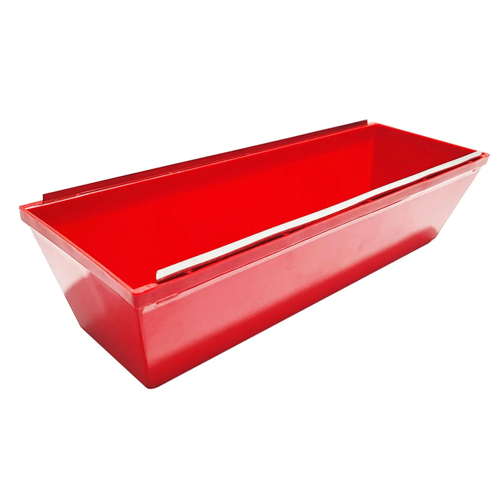 Drywall Masonry Tool Tray Bucket Steady Putty Groove Multiuse Non Slip Grip Easy Clean Paint Mud Tray for Carpentry DIY Handmade