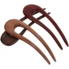 3 Pcs Hairpin Green and Black Sandalwood U-shaped Ancient Style Modern Simple 115cm 3pcs Miss Decorative 5