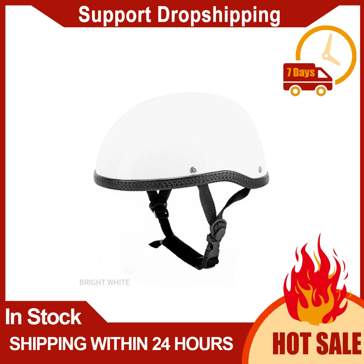 

German Motorcycle Half Helmet Chopper Biker Pilot Open Face Helmet Moto Motocicleta Capacete Casco Casque Kask CE Drop Shiping