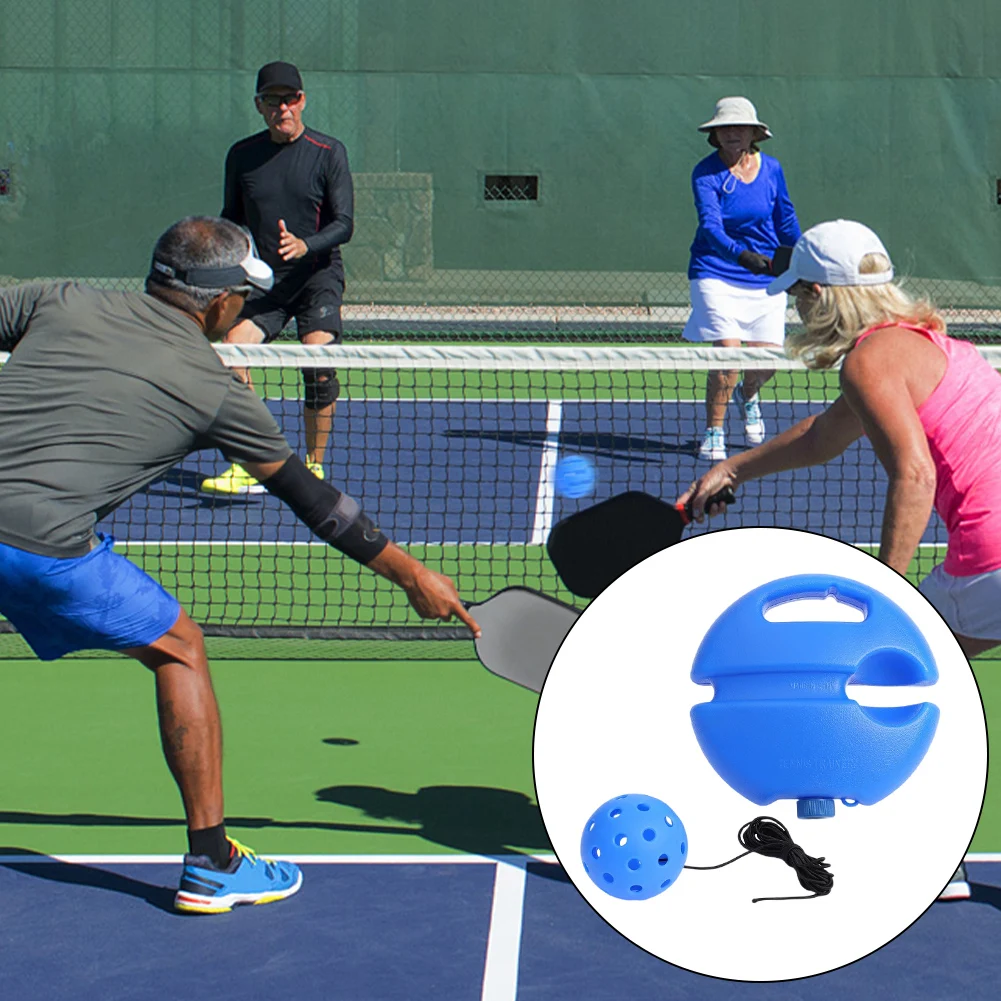 Pickleball Trainer Pickleball Ball Baseboard Indoor Outdoor Training Tool Exercise Kids Adult Single Player pickleball trainer