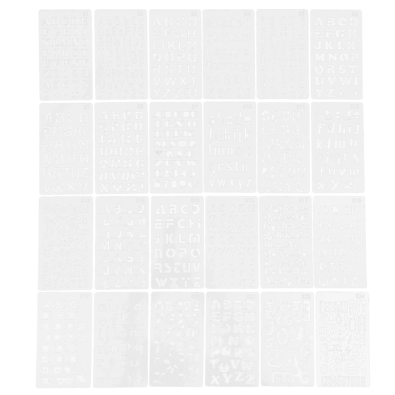 

Полый трафарет с рисунком, буквы алфавита, цифры, набор трафаретов, журнал, блокнот, ежедневник, ремесло, искусство