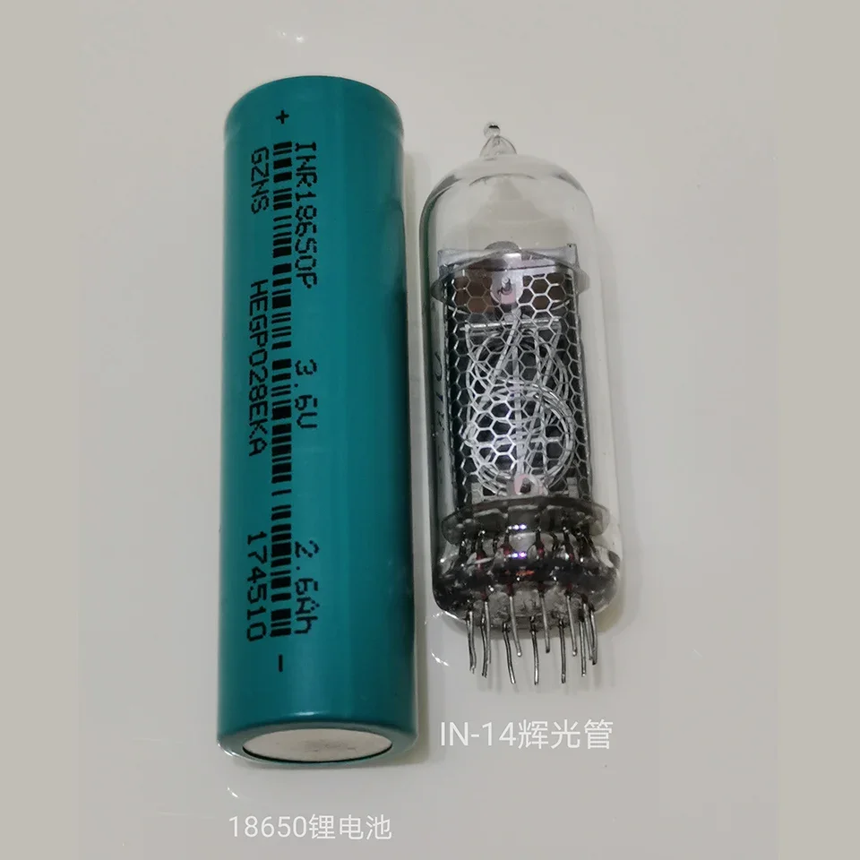 Nvarcher 시계용 발광 튜브, 닉시 디지털 LED, 소수점 포함, IN-14