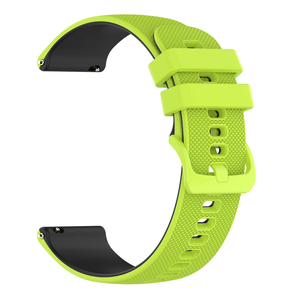 Sport Soft Silicone Watchband - Premium Fitness Bracelet Accessory, 20-22mm Strap