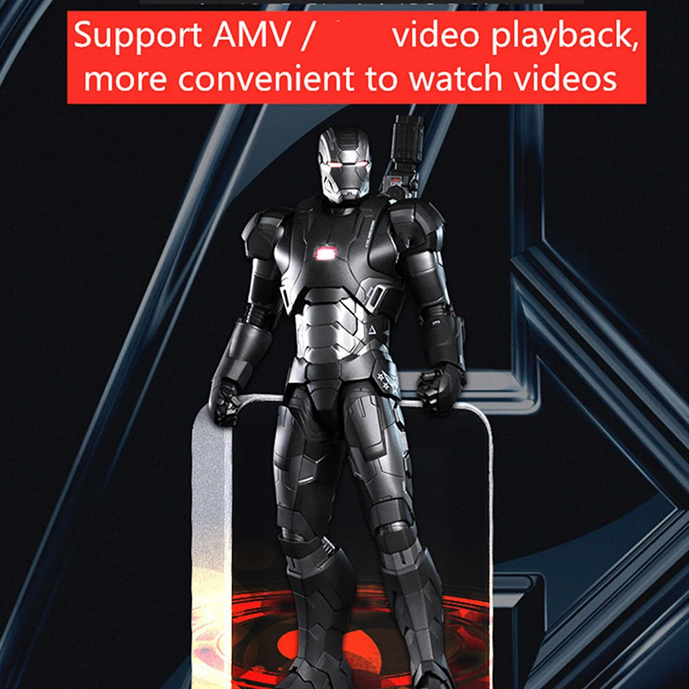 1.8 Metal MP3 Walkman Bluetooth MP4 Music Player TF Card Built-in 16GB Pluggable Lossless Touch Screen