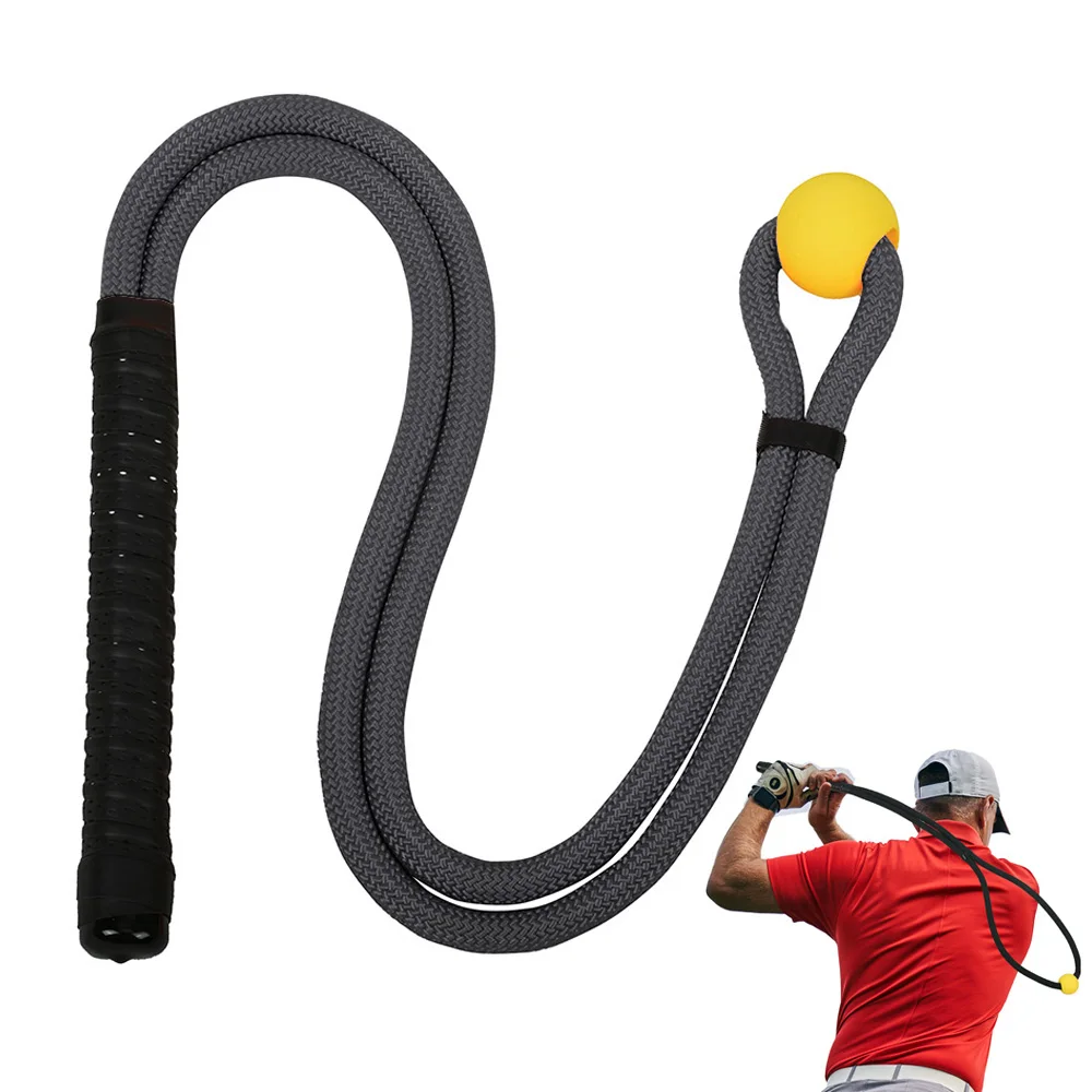 Golf Swing Trainer Aid with EVA Ball for Posture Correction and Exercise
