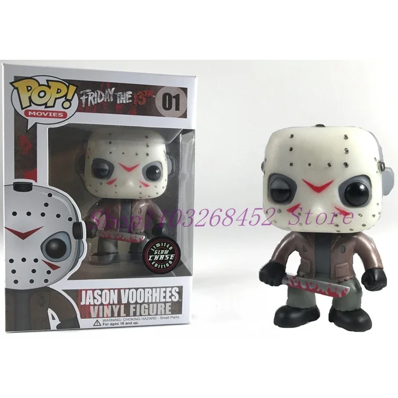 thumbnail image 1 of Nuevos juguetes Funko Pop Jason 01 Limit Voorhees Freddy 02 Glows 03 Michael Myers 622 202 Jason 361 611 Freddy & jason 2 Figuras de acción, 1 of 5