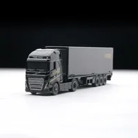 Mertrto Volvo FH16 Container Trailer Small Alloy Model Simulation Small Scale Car Model Decoration 1