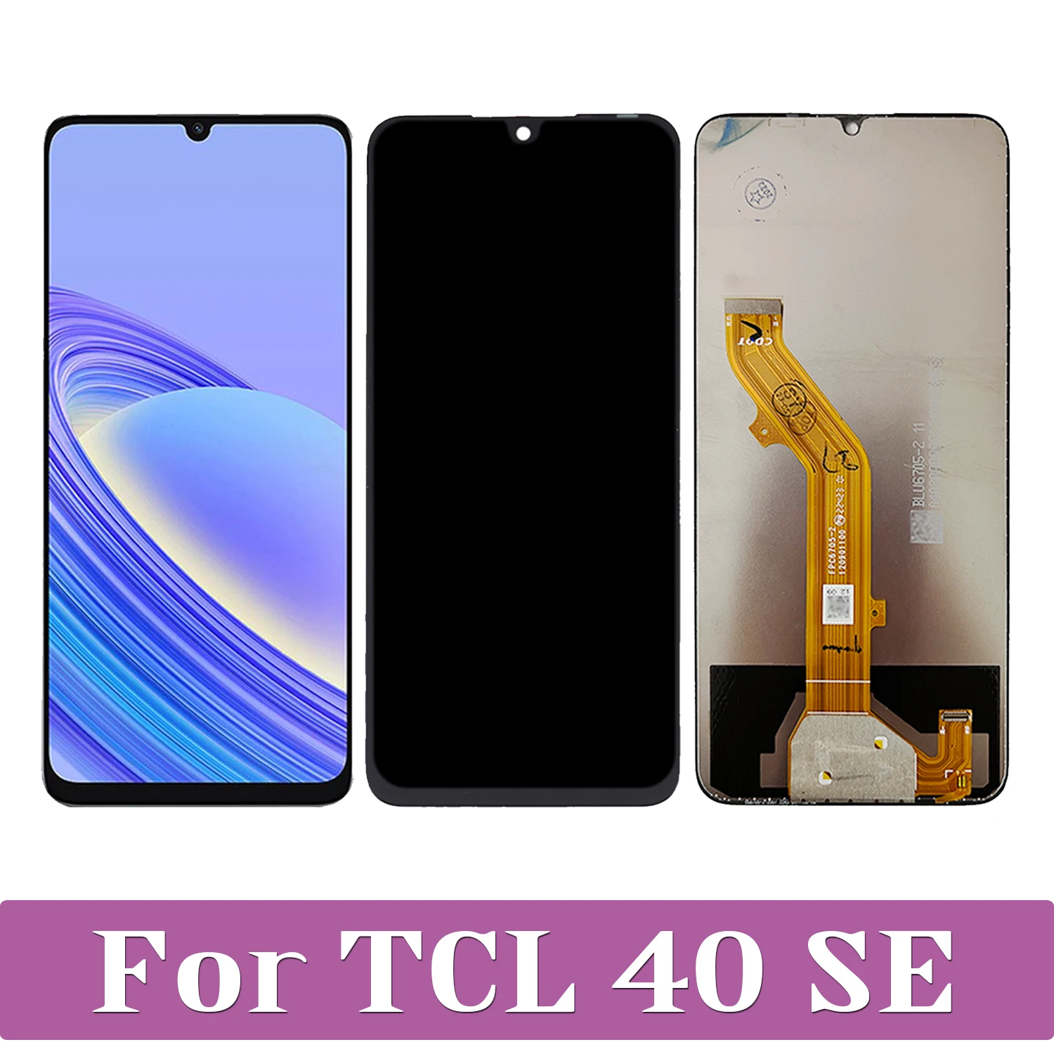 

6.75'' Original For TCL 40 SE LCD Display Touch Screen Digitizer Assembly For TCL 40SE T610K T610 T610P T610P2 LCD Replacement