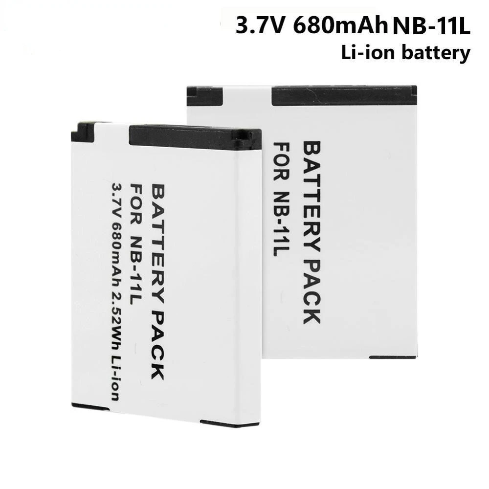 

680mAh NB-11L NB-11LH Battery for Canon PowerShot A2400 A2500 A2600 A3400 A3500 A4000 IS ELPH 320 340 350 HS IXUS 265