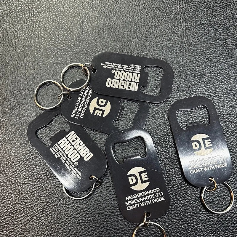 NBHD Stainless Steel Bottle Opener Keychain Camping