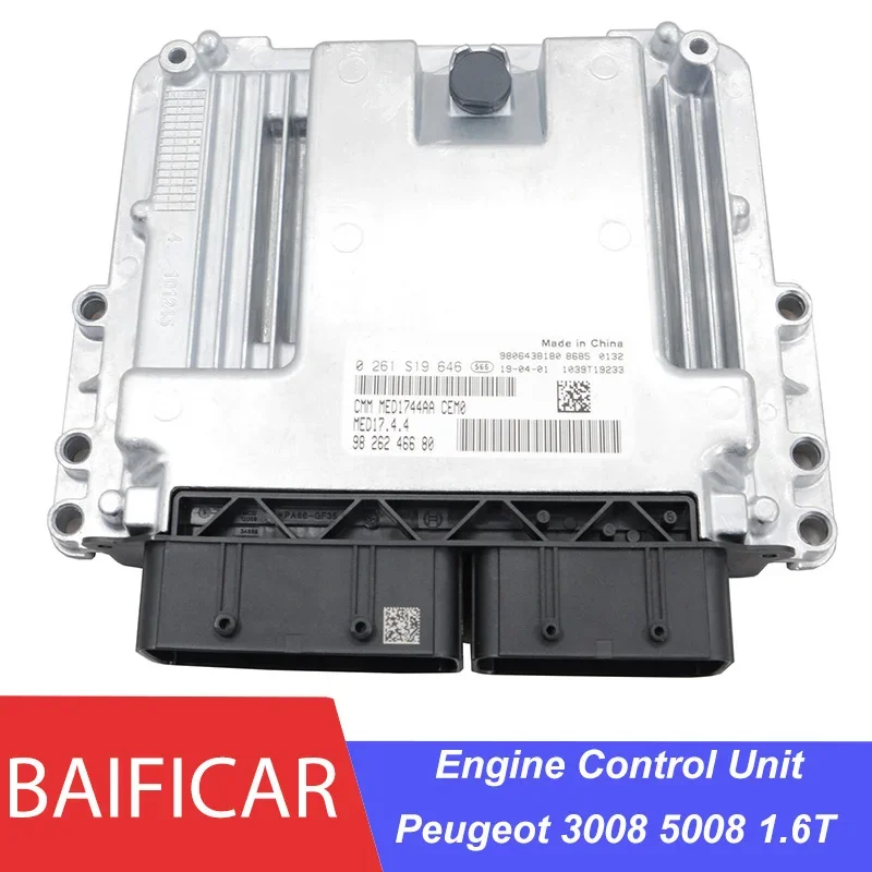 Baificar Genuine Engine Control Module Unit 9822418880 ECU MED17.4.4 For Peugeot 3008 5008 SUV