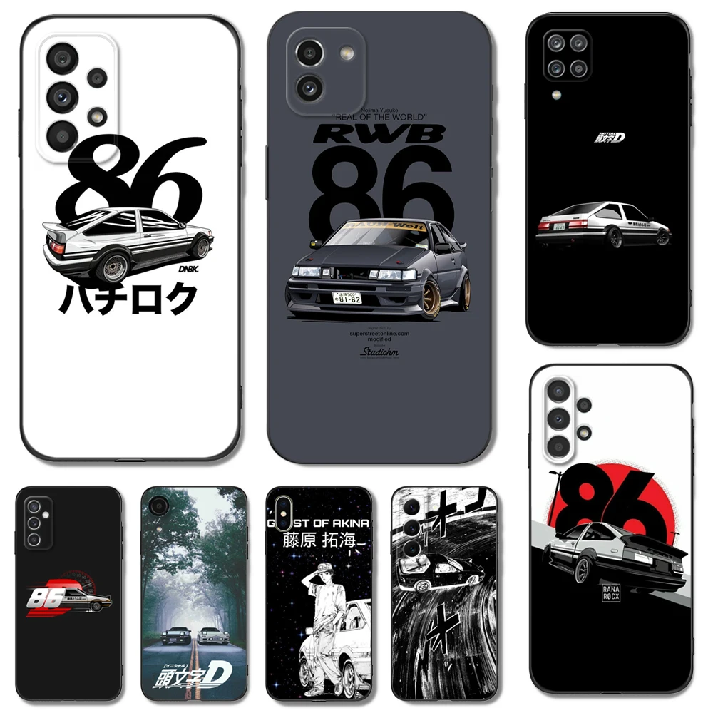 Custodia In Tpu Nero Per Samsung Galaxy A03 Sm-A035 A03 Core A03S A13 A23 Lte A33 A53 A73 4G 5G Iniziale D Ae86