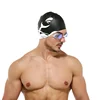 Universal Men Women Swimming Caps Soft Silicone Waterproof Cute Cartoon Swim Hat Large Size Adult Swimming Cap Pool Accessories 3