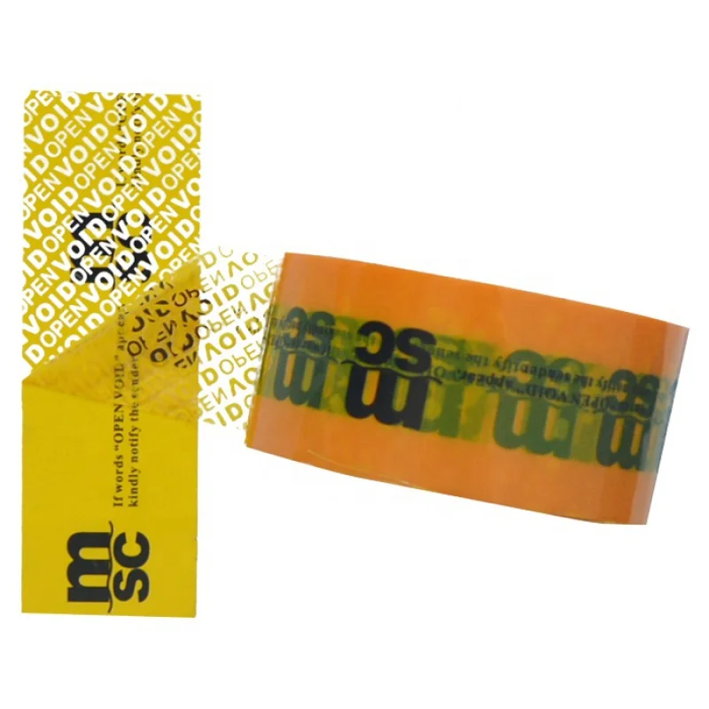 

Customized productSEAL factory high quality cheap price Customized security packing logo tape Void open adhesive tape