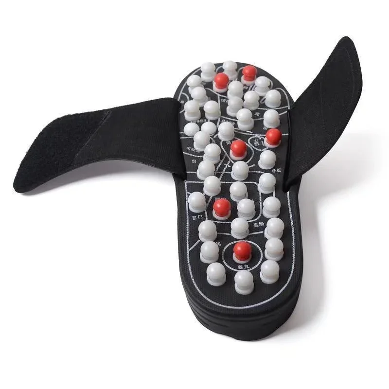 Spin Acupoint Massage Slippers Sandal for Men Women Feet Chinese Acupressure Therapy Medical Rotating Foot Shoes massage sandals