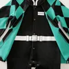 0-18 Months Anime Baby Rompers Newborn Cosplay Costume Infant Akatsuki Nezuko Tanjirou Cotton Clothes Boys Girls Kids Outfit 3