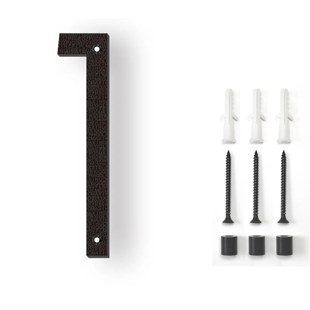 20cm/8inch Floating House Number Black Relief Numbers Address Sign #0-9 Letters Big Modern Door Plates Home Outdoor Numeros house number signs,house numbers,number plate,door signs