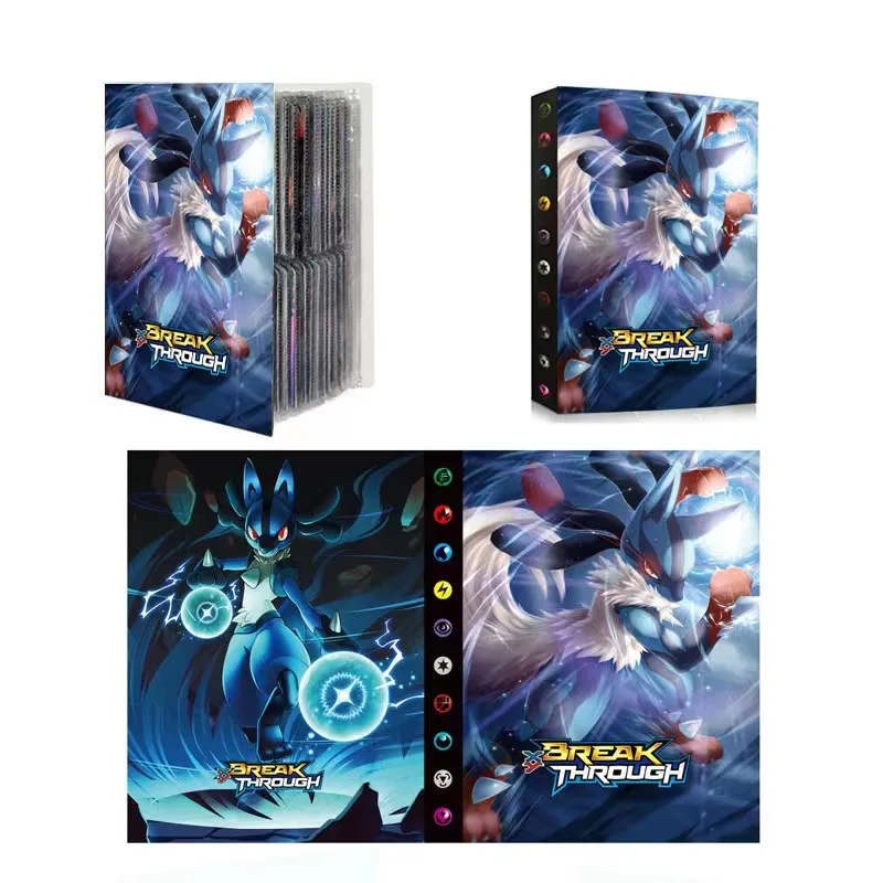 Christmas 240pcs Album Charizard Cards Album Book Cartoon Anime New 240PCS Game Card Holder Collection Folder Kid Cool Toy Gift