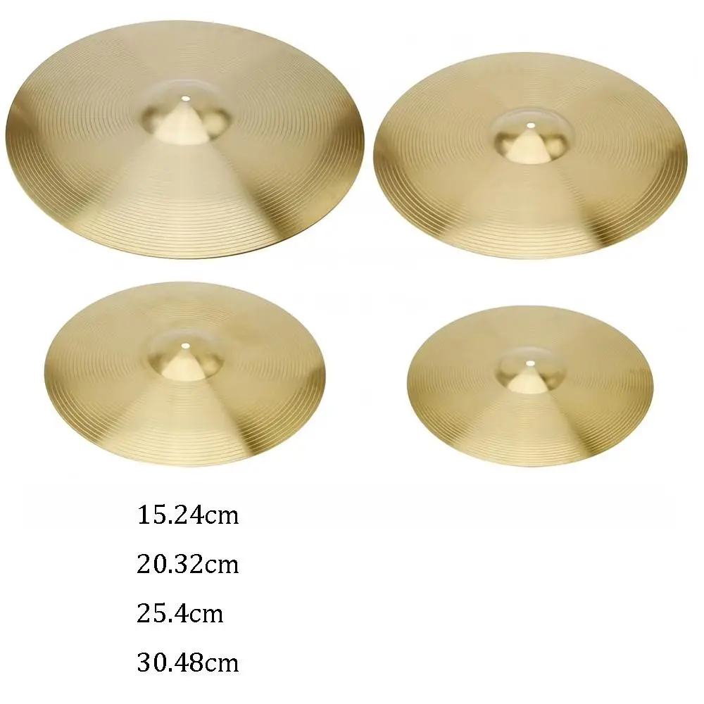 Drum Brass Cymbals Percussion Splash Crash Hi-Hat Cymbal Jazz Drum Musical Instrument Accessories
