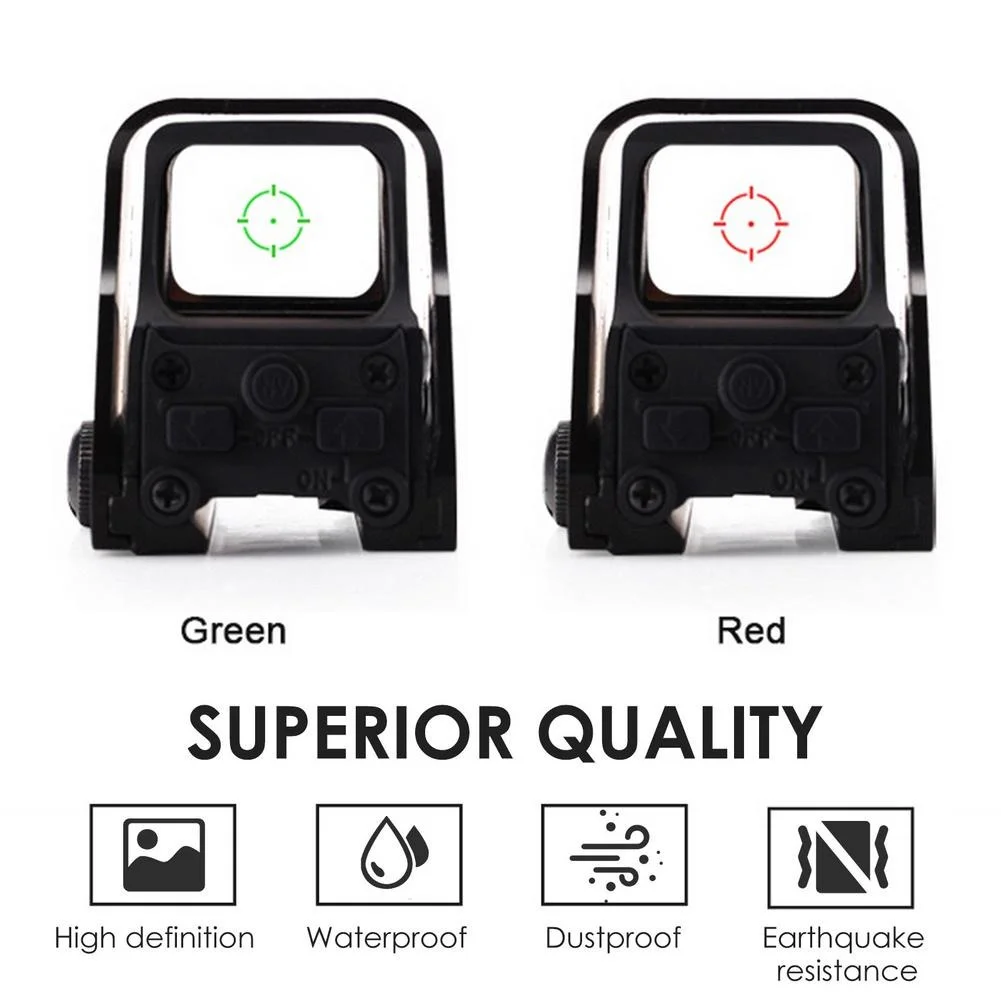 Red Dot Sight 551/552 red green dot holographic sight hunting red dot reflex sight with 20mm mount Gun Accessories