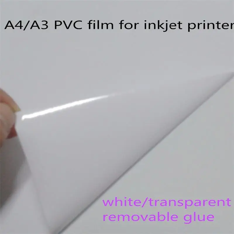 A4 Transparent Sticker Paper Inkjet  Transparent Sticker Printer Paper -  80 A4 - Aliexpress