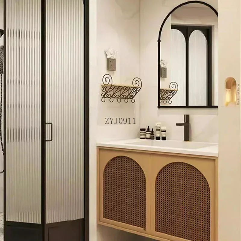 Closed Storage Toilet Cabinet Closet Multifunction Home Furniture Corner Sink Base Space Saving Armoire Interruptor Inteligente