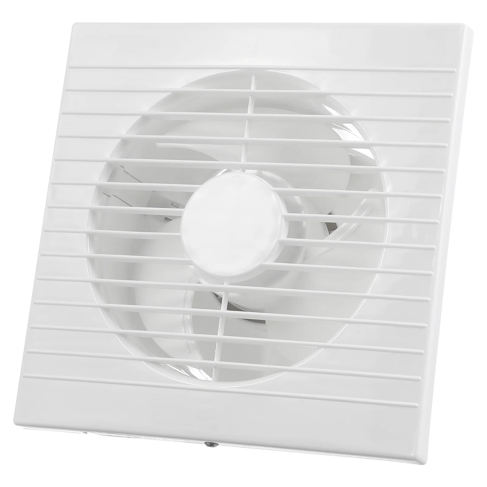 Kitchen Exhaust Fan Wall Mounted Ventilation Fan Household Ventilation Extractor for Kitchen Bathroom 110V (US Plug)