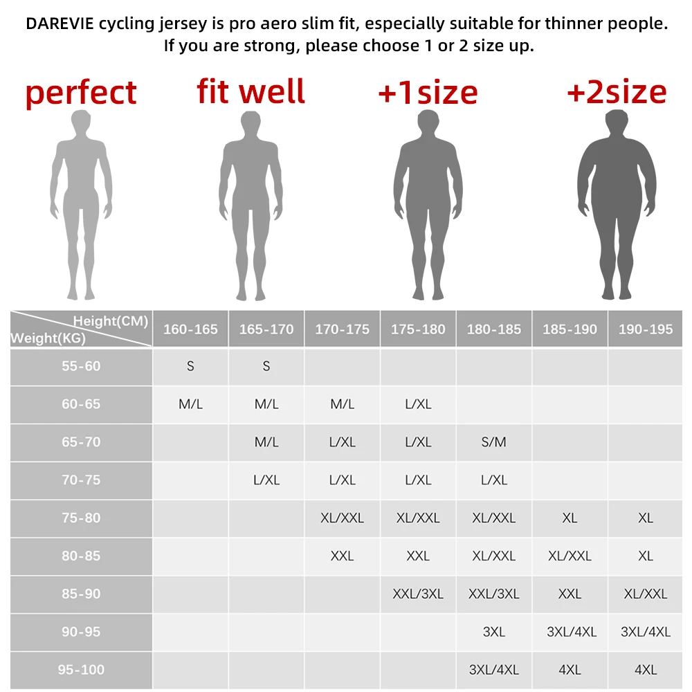 DAREVIE Cycling Jersey Long Sleeve Men Women Cool Technology Man Cycling Maillot Soft Breathable Quick Dry SPF 50 Small Size 6