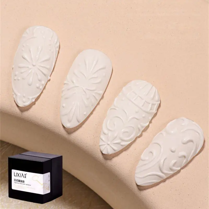 

Carved Adhesive Japanese 3d Phototherapy Glue Carving Glue Three-dimensional Nail Glue Relief Adhesive