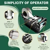 Mini Manual Labeling Machine Adhesive Sticker Handle Small Jar Plastic Round Bottle Paper Labeler Semi-auto Packing Machine 3
