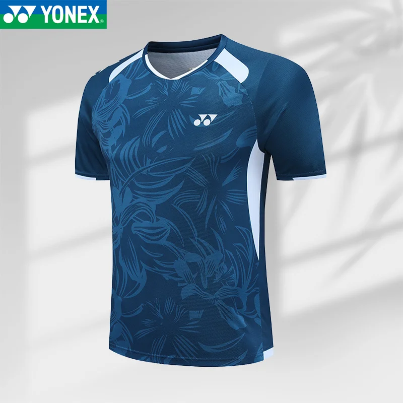 YONEX Badminton T shirt Tennis Quick-drying Top Short-sleeved Sweat-absorbing Deodorizing Breathable