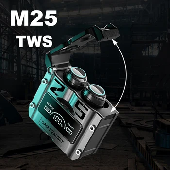 Auriculares inalámbricos M25 TWS originales, auriculares estéreo con Control táctil y reducción de ruido para Xiaomi y Iphone