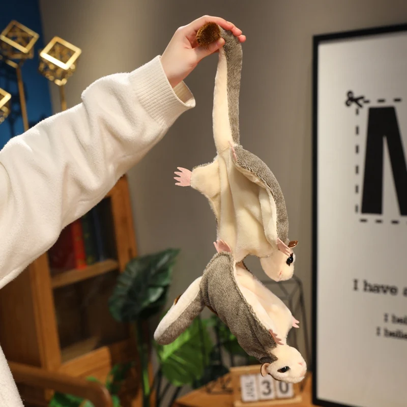 Cartoon Sugar Glider Plush Toy with Magnets