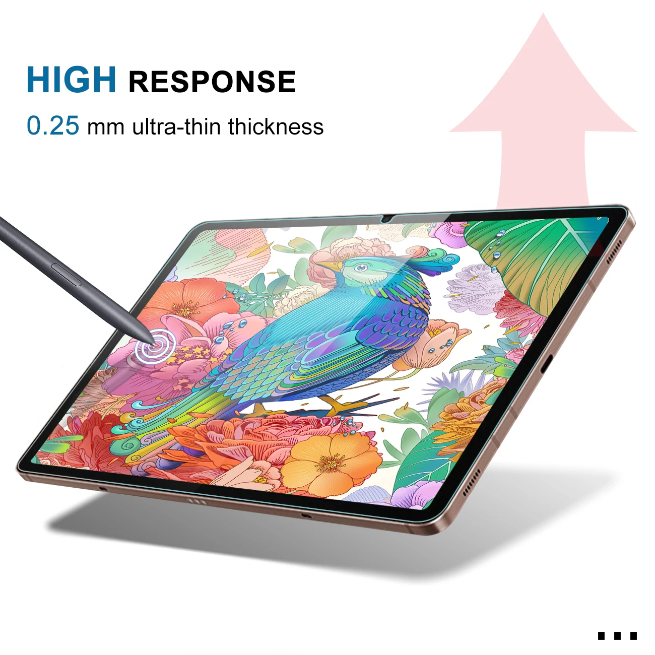 9H Tempered Glass Screen Protector For Samsung Galaxy Tab S7 Plus 12.4 2020 Glass S7+ SM-T970 T975 Anti Scratch Protective Film 6