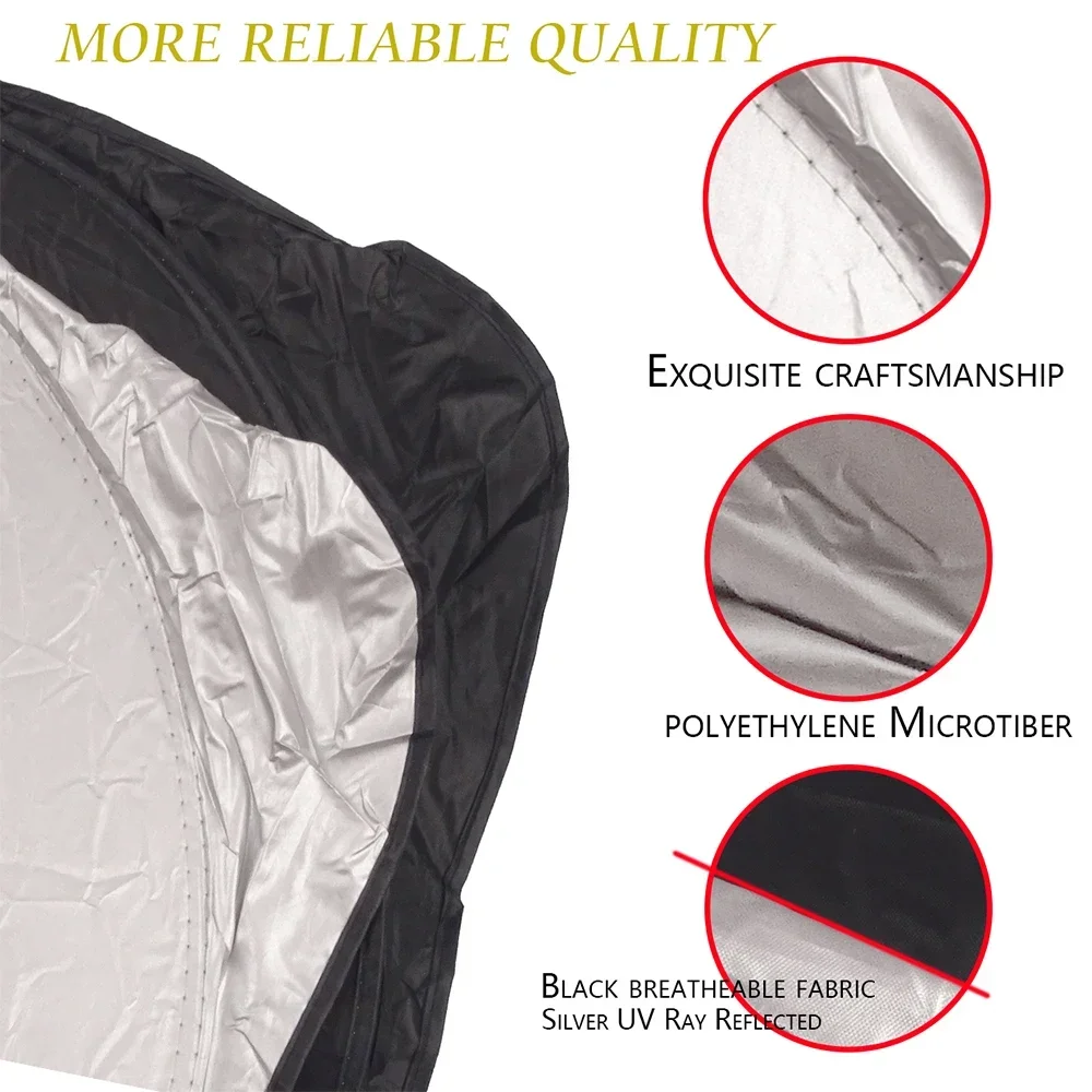 Car Windshield Sun Shade Front Window Sunshade Protector For UV Rays Sun Heat Car Accessories For Chery Jaecoo J7 J8