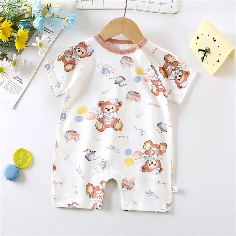 Cute Cartoon Baby Jumpsuit 4