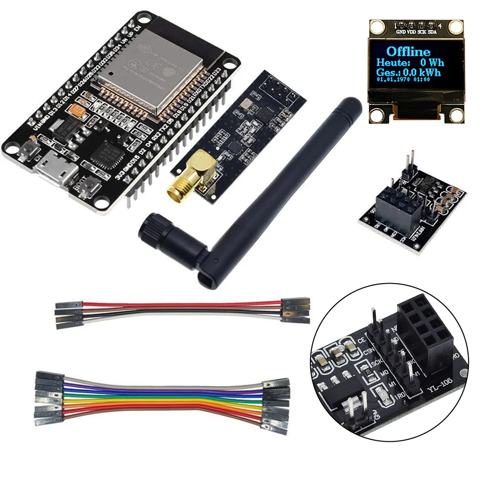 

ESP321 Module Black Easy Integration Easy To Install For HM300/HM350HM400HM600 High Performance Metal Brand New