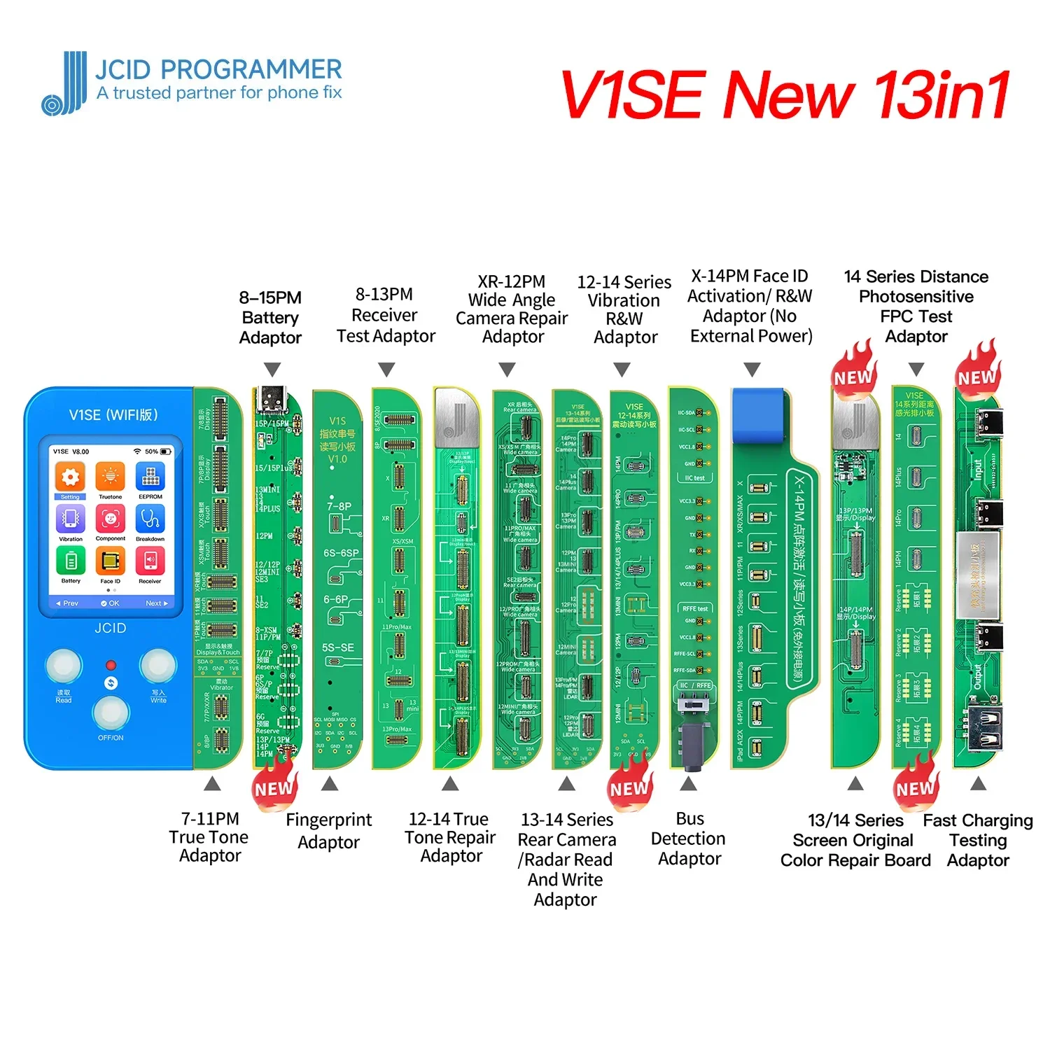 JCID V1SE JC V1S IPhone X XS Max 11-15 Pro Max ハードディスク