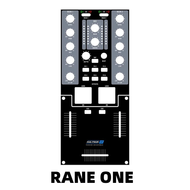 RANE ONE 컨트롤러용 스크린 보호 필름, 개인 맞춤형 장식 스킨(맞춤 제..