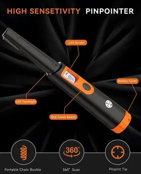 SUNPOW Waterproof Metal Pinpointer 3