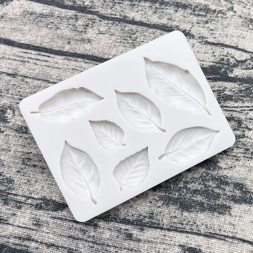 Leaf Silicone Mold for Sugarcraft Fondant Chocolate Cupcake Cake Baking Moulds Dessert ... - SKU LSM00906 - UGI Packaging