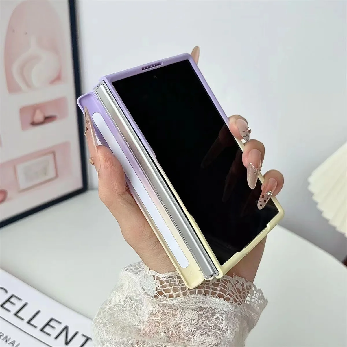 Luxury Matte Gradient Colorful Protection Case