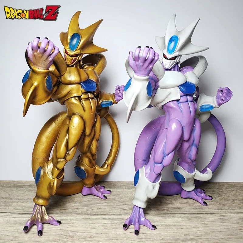 

Dragon Ball Z Anime Figure Super Saiyan Golden Gk Cooler Coora Pvc Model Action Toy Doll Christmas Gifts Toy 32cm