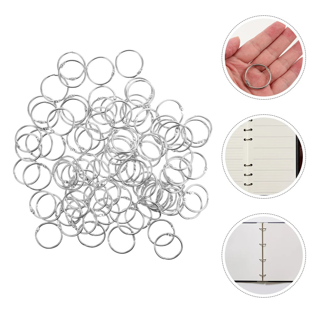 

70 шт. металлические кольца для связывания, многофункциональные кольца для ключей, круглые кольца для ключей, металлические кольца с листьями, кольцевые пряжки