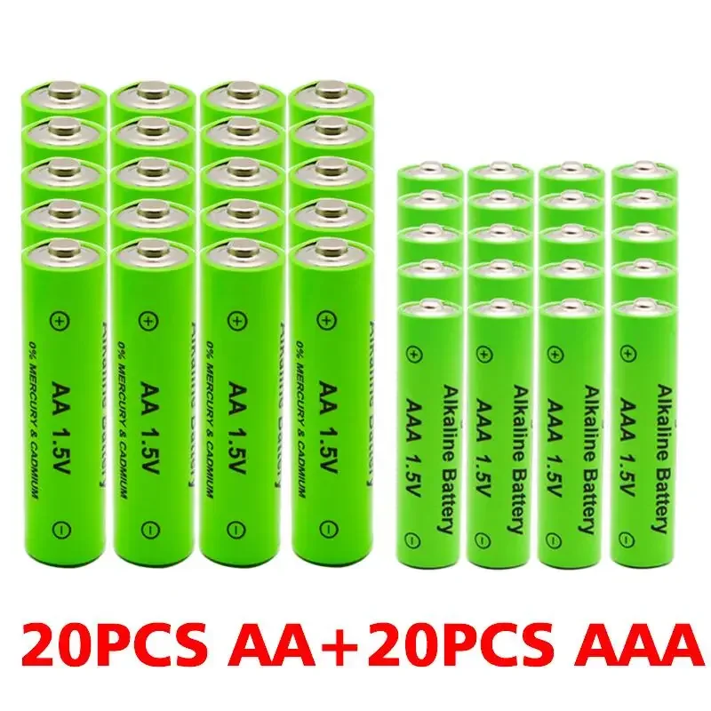 

AA + AAA Rechargeable AA 1.5V 3800mAh / 1.5V AAA 3000mah Alkaline Battery Flashlight Toys Watch MP3 Player Replace Ni-Mh Battery