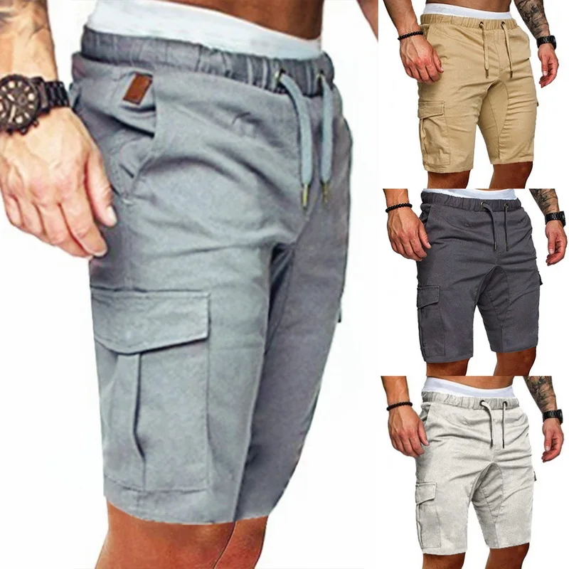 

Mens Cargo Shorts Workout Running Shorts Army Camouflage Tactical Short Men Casual Short with Pockets 3XL Plus Size Men Pants