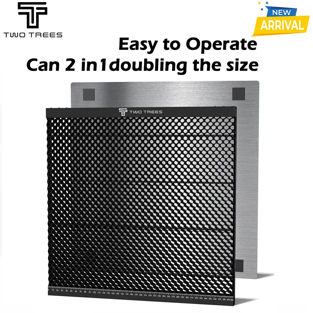TWOTREES New Upgraded Spliceable Honeycomb Working Table Large Honeycomb Laser Bed Working Table For Co2 Cutting Laser Engraver table saw milling machine tools cnc engraving milling upgrade kit