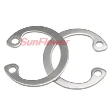 

Circlips 30/20/10PCS M10-M30 Internal Circlips Snap Lock C-Clip 304 Stainless Steel Hole Retaining Ring Clamp Spring GB894