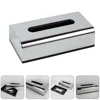 Household Napkin Dispenser Rectangular Paper Box Tissues Organizing Box Tissue Box Holder Desktop Paper Towel Box 1